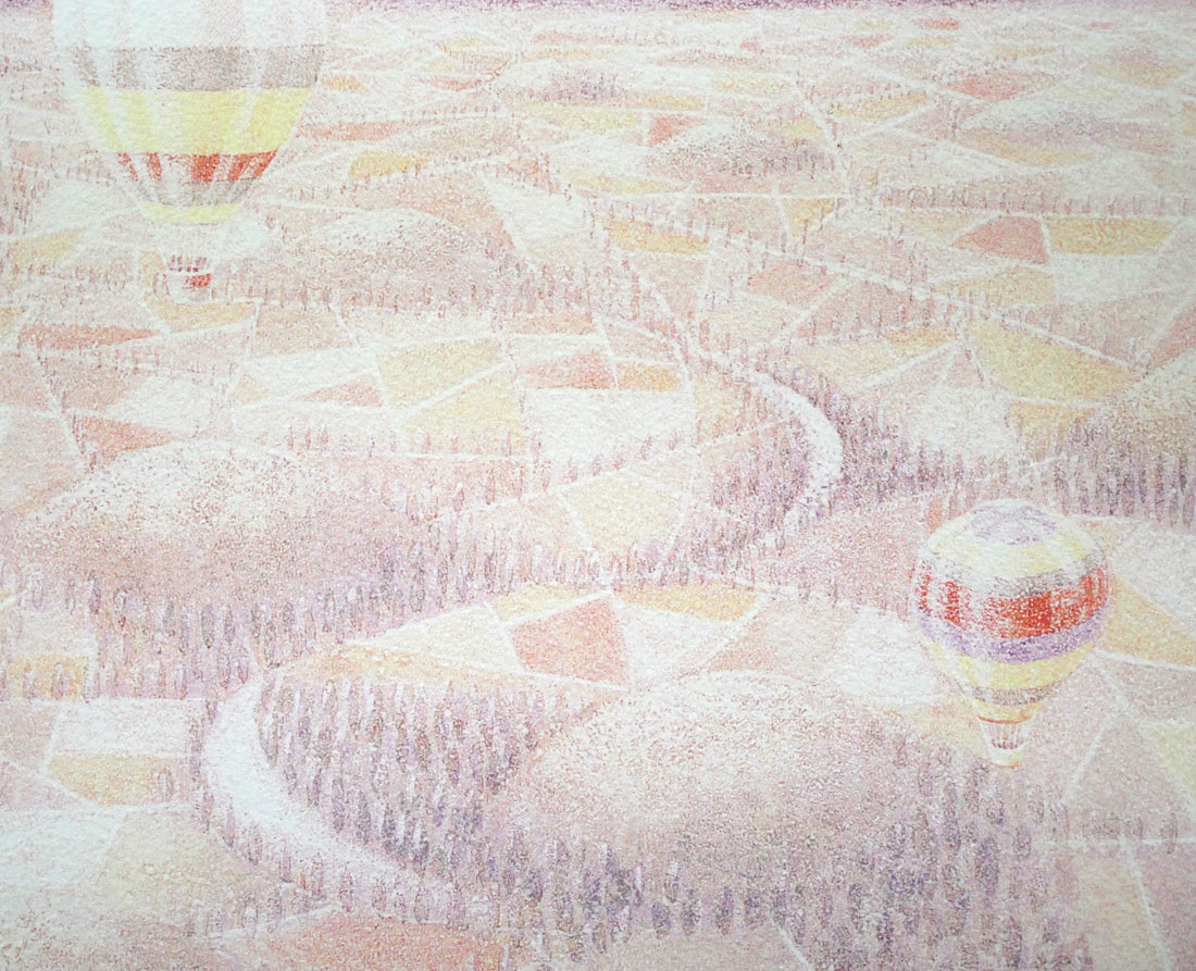 武宮秀鵬「銀河」リトグラフ 拡大画像6