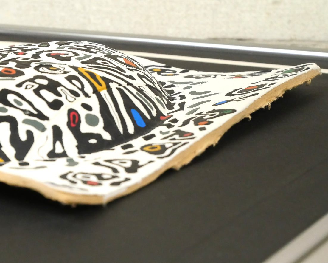 丹野信吾「容貌features」アクリル・パルプ 拡大画像8