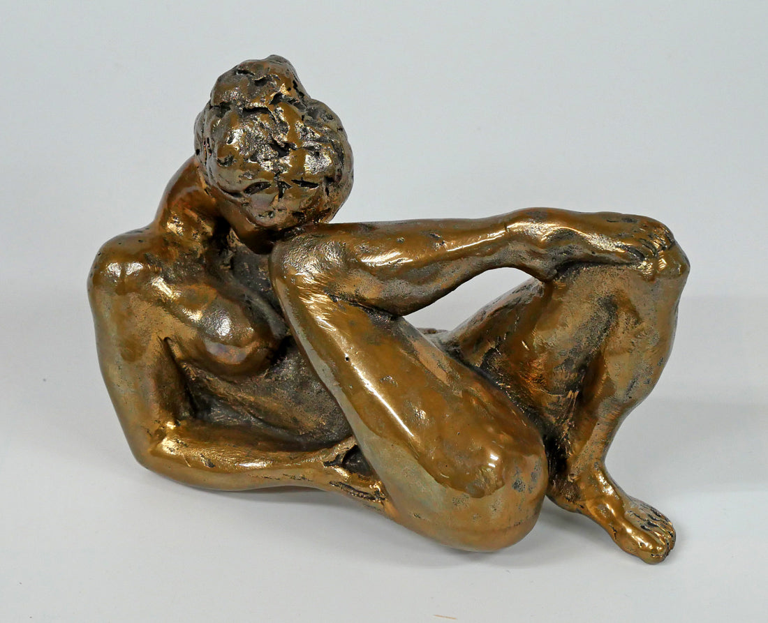 ミシェル タルディ(Michel TARDY)「横たわる女性」ブロンズ作品・限定品(ed,8)