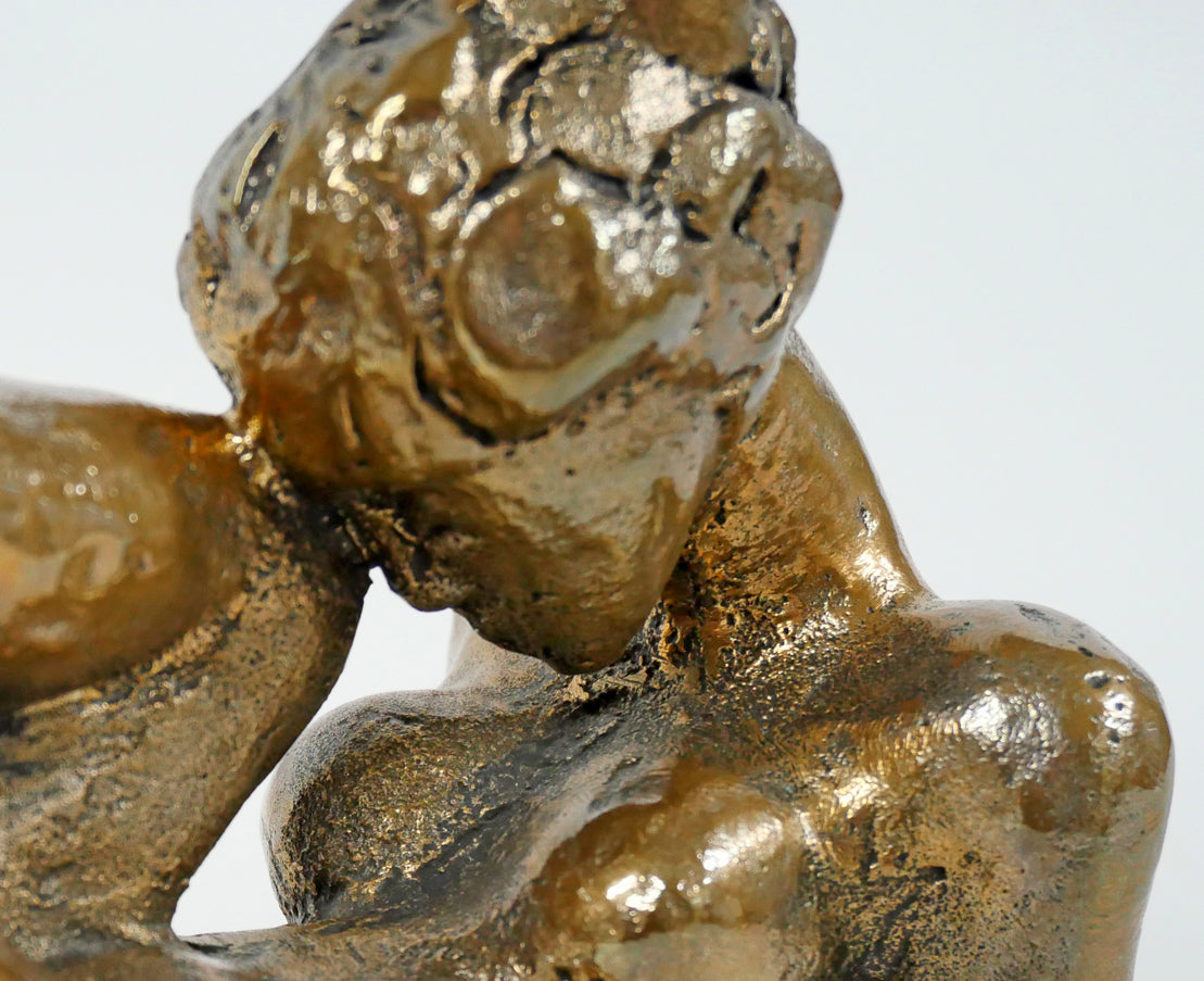 ミシェル タルディ(Michel TARDY)「横たわる女性」ブロンズ作品・限定品(ed,8) 拡大画像1