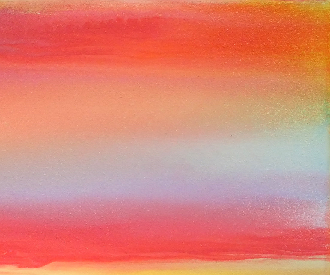 鎮西直秀「瑞雲 神威岬図(積丹)」油絵・SM 拡大画像2