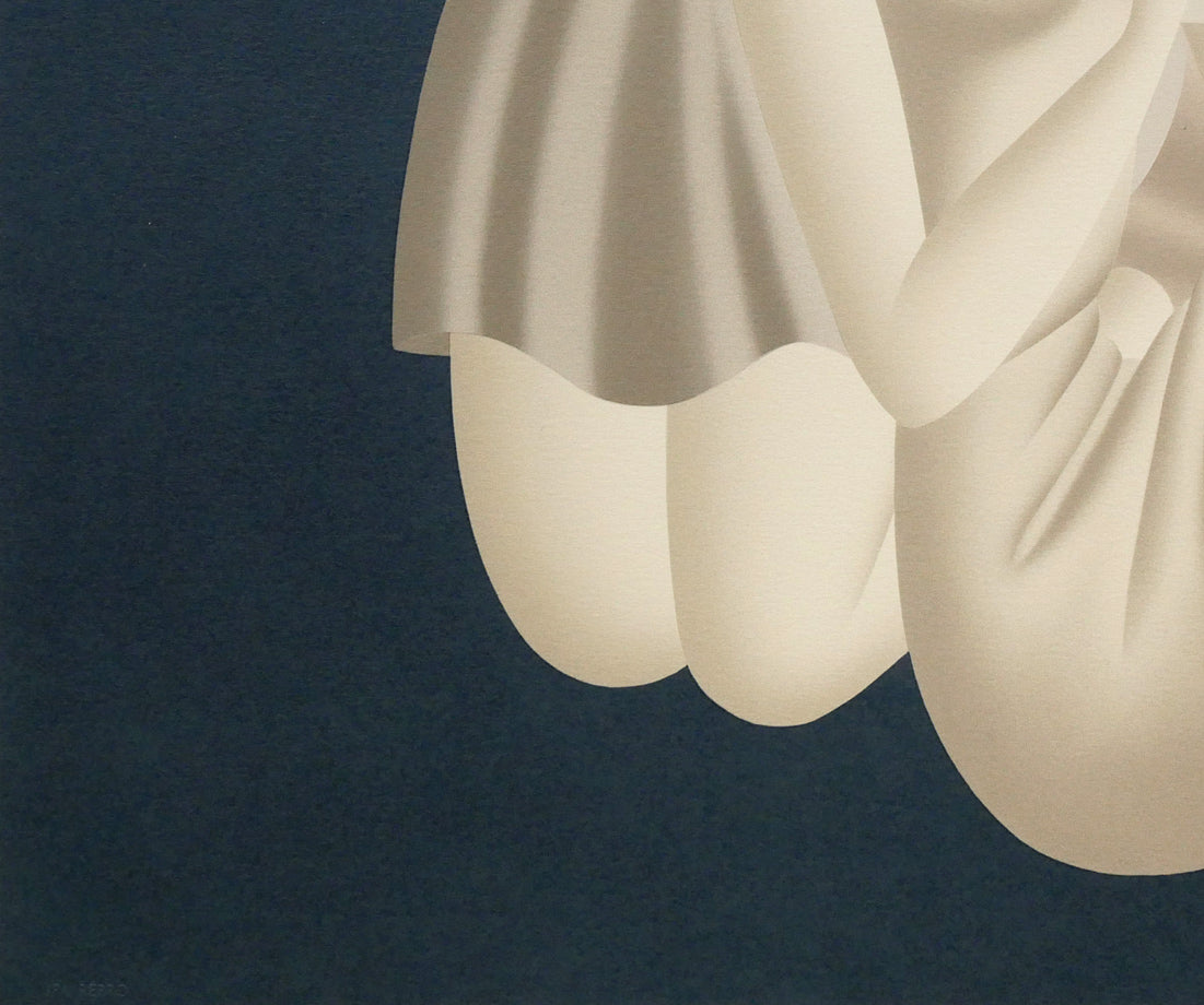 東郷青児「四重奏」リトグラフ 拡大画像7