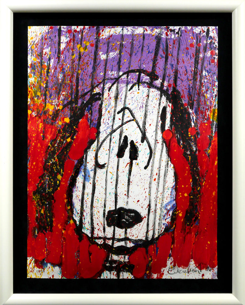 トム エバハート(TOM EVERHART)「WINTER」リトグラフ