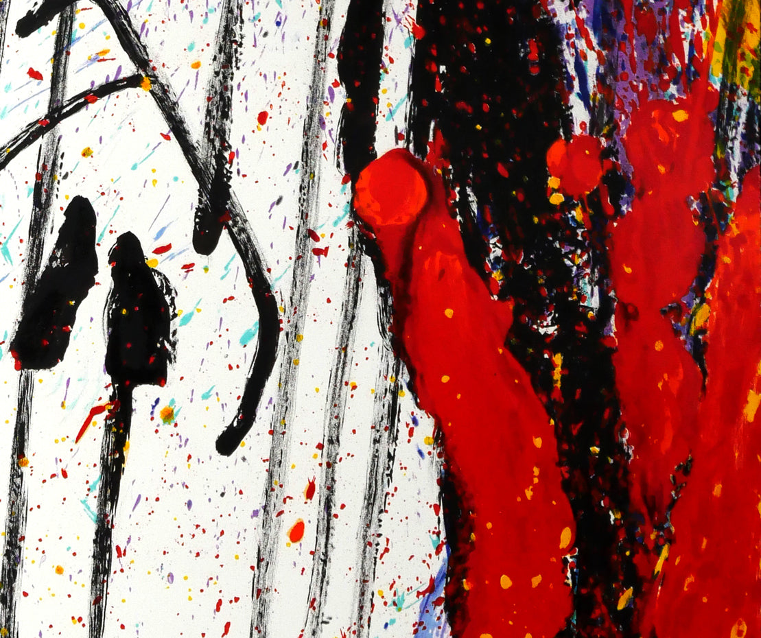 トム エバハート(TOM EVERHART)「WINTER」リトグラフ 拡大画像4