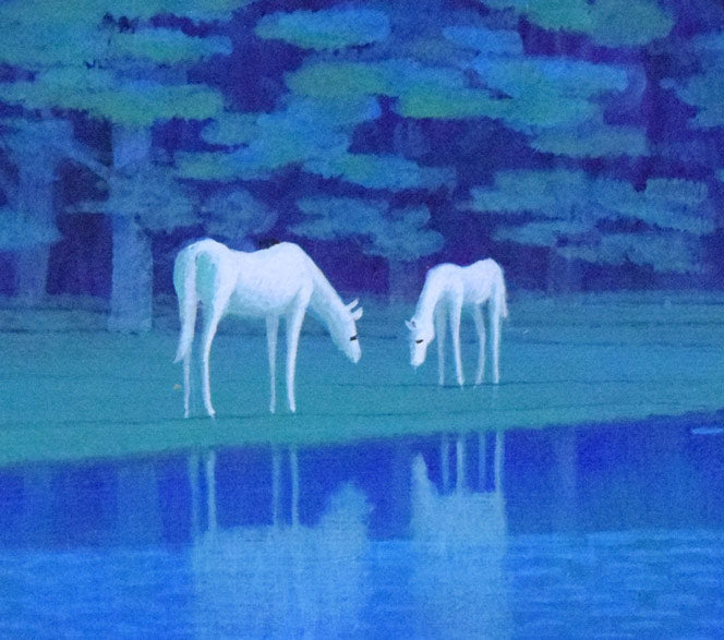 富谷一明「汀」油絵・F8号 拡大画像6