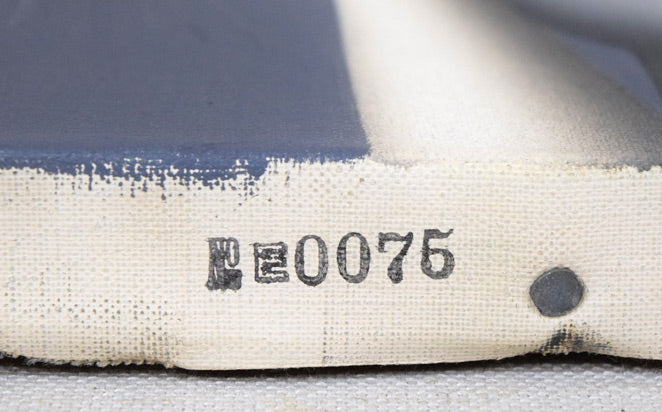 東郷青児「花束」油絵・F4号 拡大画像6(登録番号)