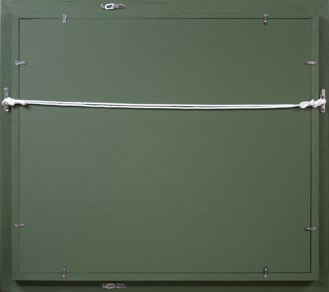 土屋茂「ベネツィア(イタリア)」油絵・F10号 額縁裏側画像