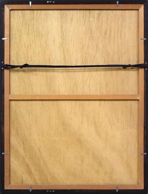 モーリス ド ヴラマンク(Maurice de VLAMINCK)「グラシェール通り(フランス)」銅版画 額縁裏側画像