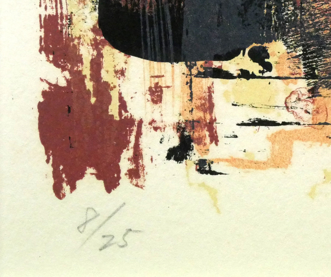 脇田和「窓」リトグラフ 限定番号(ed,8/25)