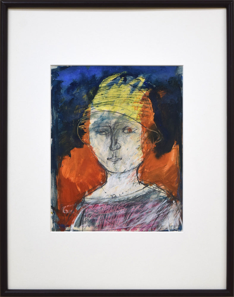 渡辺貞一「少年」グワッシュ