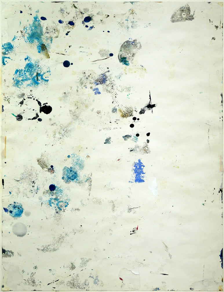 八木保次「作品」水彩画(グワッシュ)・15号 作品裏側画像