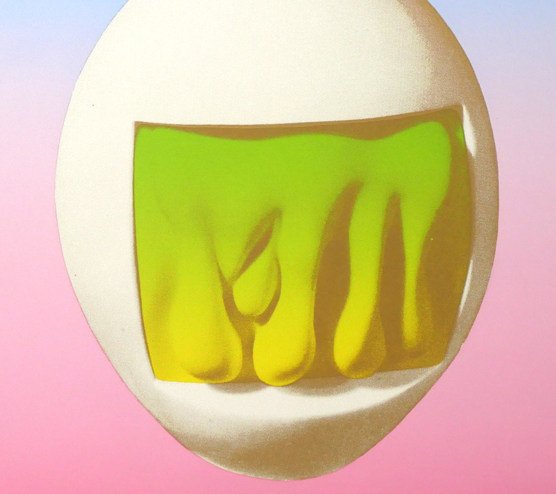 安田侃「二つの顔」シルクスクリーン版画 拡大画像4