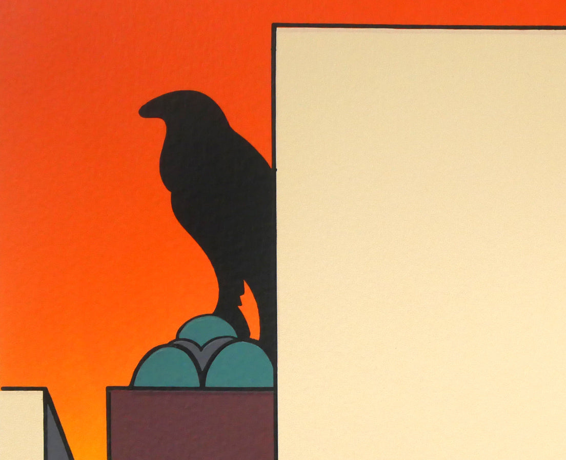 矢柳剛「作品2(「愛の動物誌」より)」シルクスクリーン版画 拡大画像7