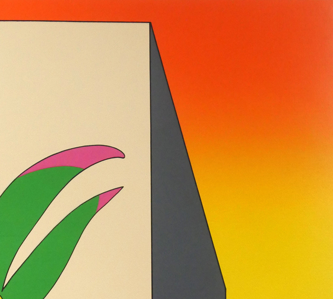 矢柳剛「作品2(「愛の動物誌」より)」シルクスクリーン版画 拡大画像2