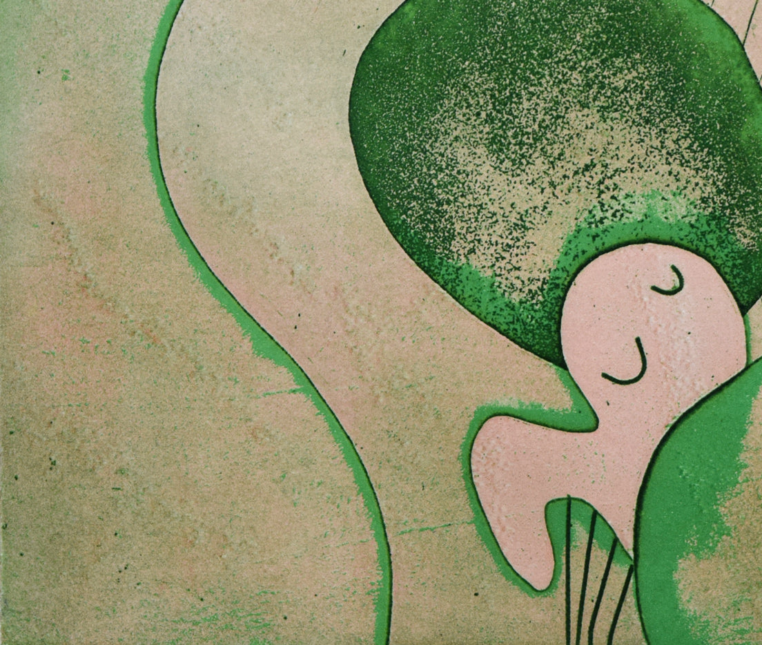 矢柳剛「LA PROPAGATION・繁殖」銅版画 拡大画像3