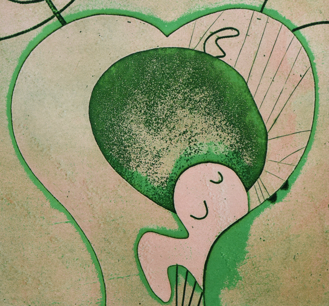 矢柳剛「LA PROPAGATION・繁殖」銅版画 拡大画像5