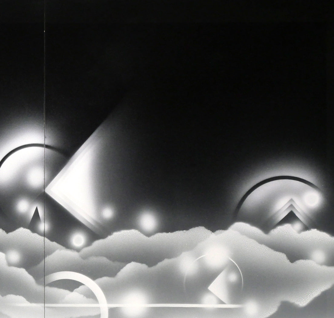 矢崎勝美「Cosmos・1998」モノタイプ1点物版画 拡大画像2