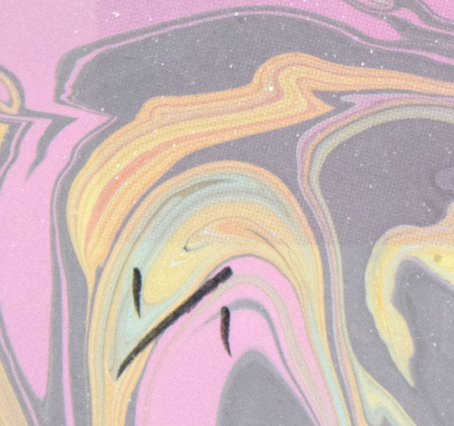 矢崎勝美「Cosmos・2003」モノタイプ1点物版画 限定番号(ed,1/1)