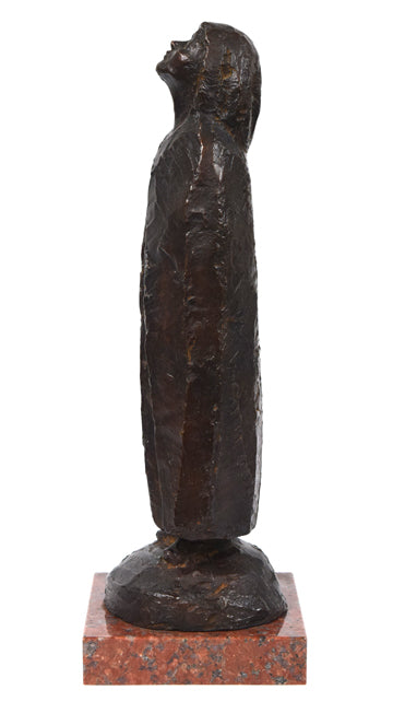 米坂ヒデノリ「凍原(釧路市民文化会館)」ブロンズ 作品全体画像3