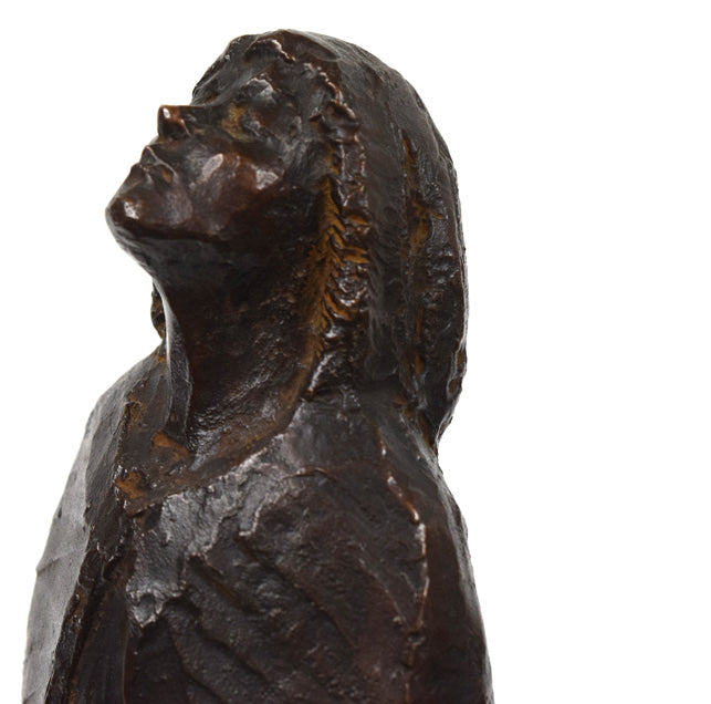 米坂ヒデノリ「凍原(釧路市民文化会館)」ブロンズ