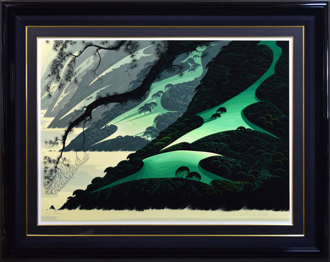 アイベン・アール「グリーン・ビッグ・サー」シルクスクリーン版画