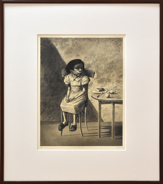 アンダルシアの貧しい少女 絵画買取・販売の小竹美術