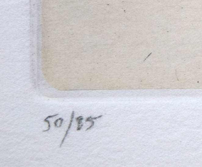 エリック・デマジエール「Araigne de mer」銅版画 限定番号(ed,50/85)拡大画像