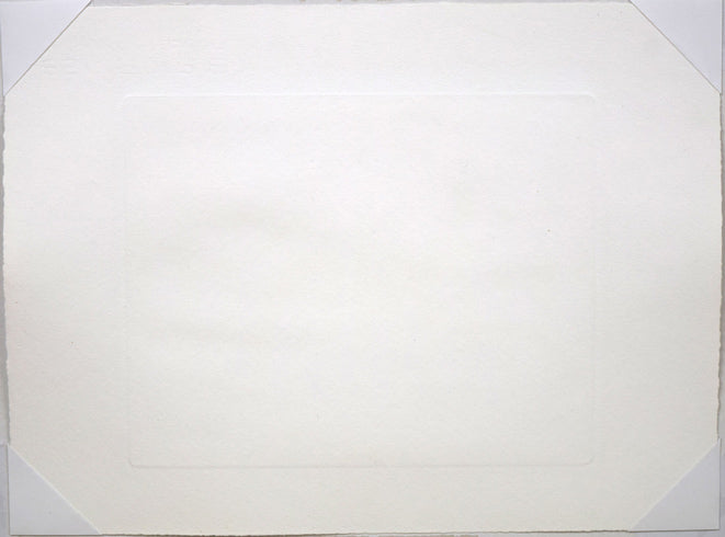 エリック・デマジエール「Araigne de mer」銅版画 作品裏側画像