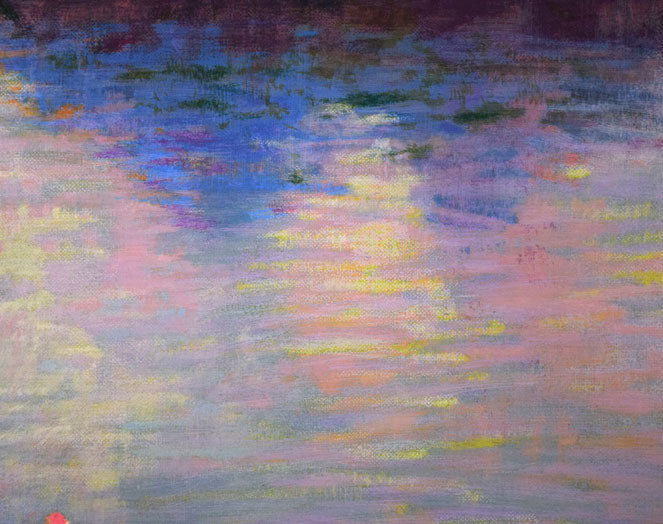 ドン・ハットフィールド「サイレントリフレクション」シルクスクリーン版画 拡大画像2