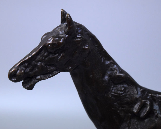 エドガー・ドガ「馬」ブロンズ作品 部分拡大画像1