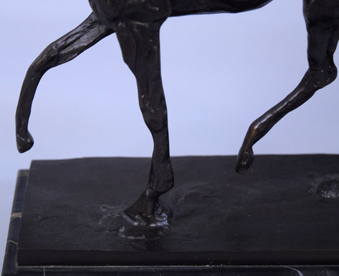 エドガー・ドガ「馬」ブロンズ作品 部分拡大画像2