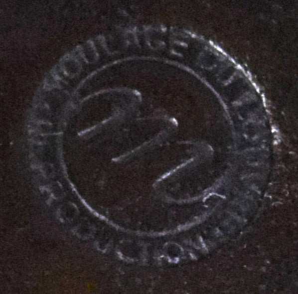 エドガー・ドガ「馬」ブロンズ作品 印拡大(ルーブル美術館鋳造工房印)