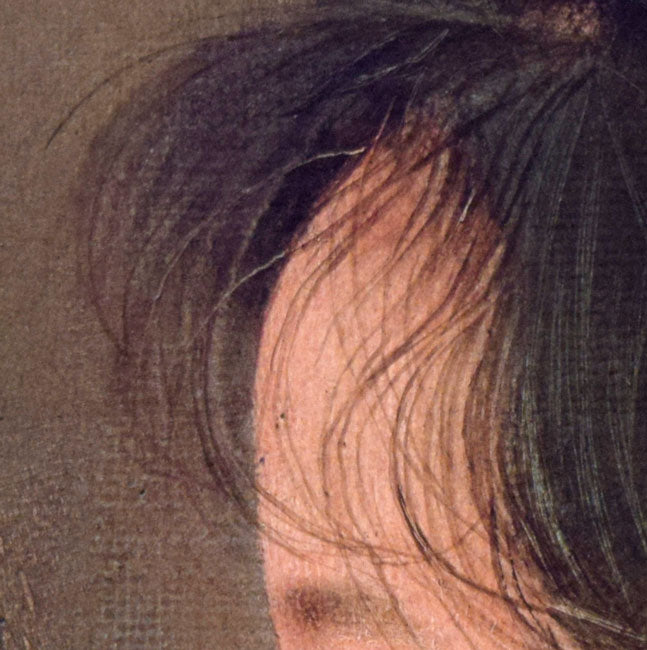 藤井勉「春のいざない」油絵・F6号 拡大画像3