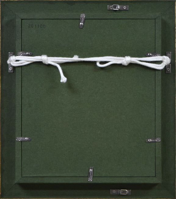 藤井勉「希望」リトグラフ 額縁裏側画像