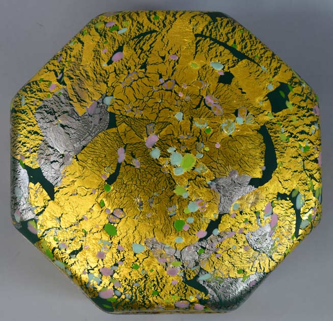 藤田喬平「手吹飾筥・竹取物語」ガラス 拡大画像2