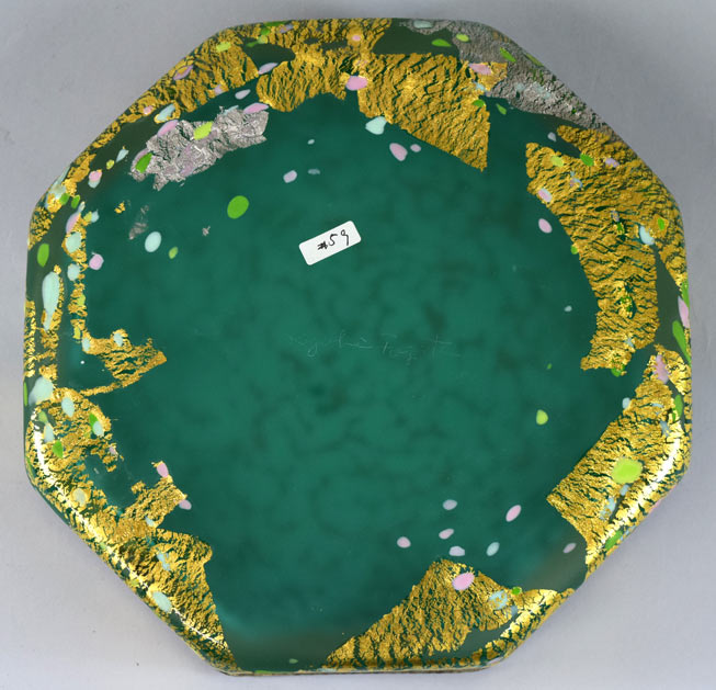 藤田喬平「手吹飾筥・竹取物語」ガラス 拡大画像4