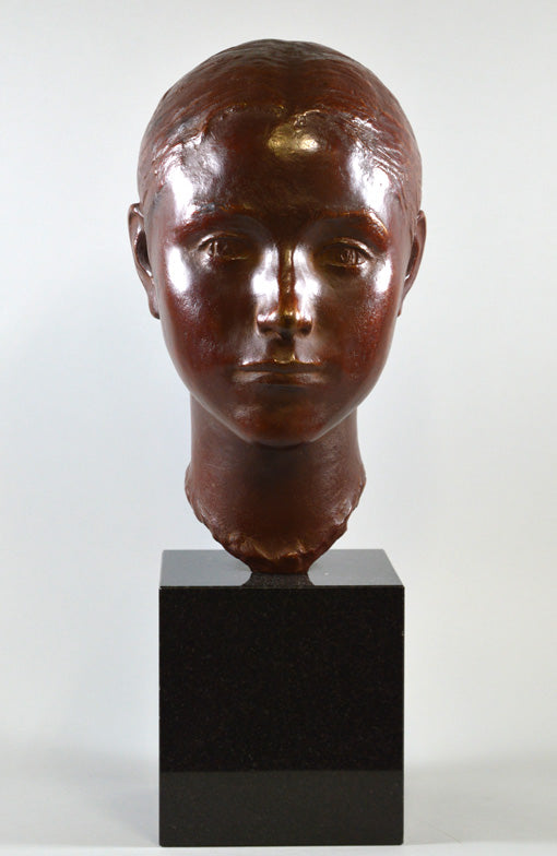 舟越保武「D嬢」ブロンズ・制作証明書付5