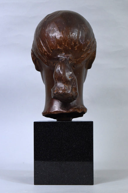 舟越保武「ローラ」ブロンズ作品 作品全体画像3