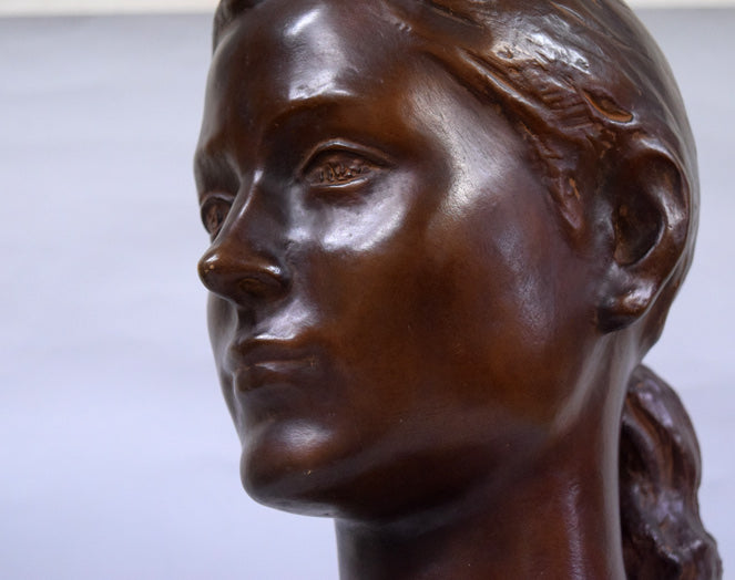 舟越保武「ローラ」ブロンズ作品