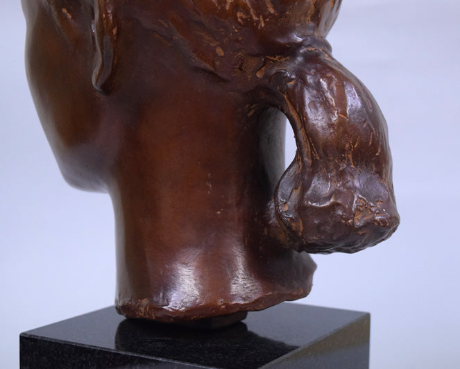 舟越保武「ローラ」ブロンズ作品 拡大画像4