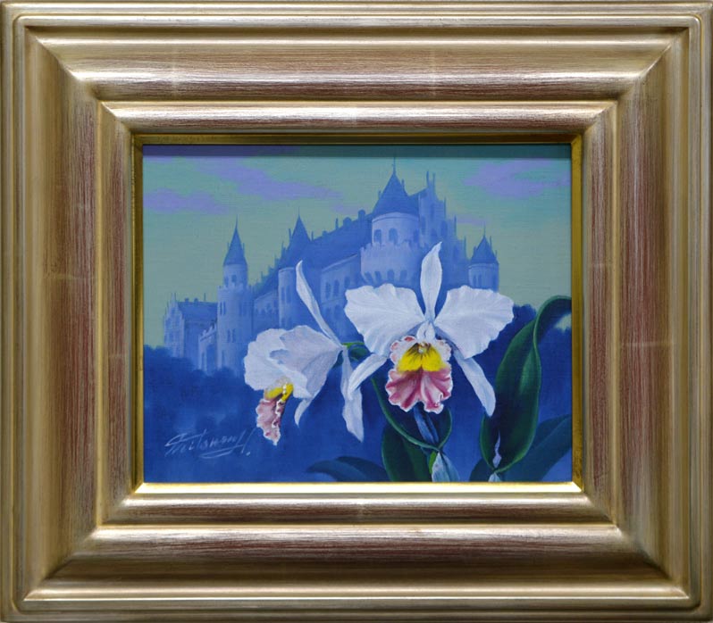 半澤満「壮」油絵・F3号