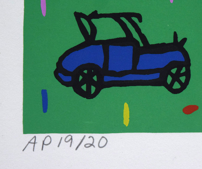 ハワード・フィンスター「Baby Elvis」シルクスクリーン版画 限定番号(AP=作家保存版19/20)拡大画像