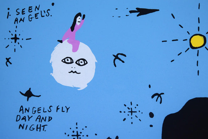 ハワード・フィンスター「Baby Elvis」シルクスクリーン版画 拡大画像1