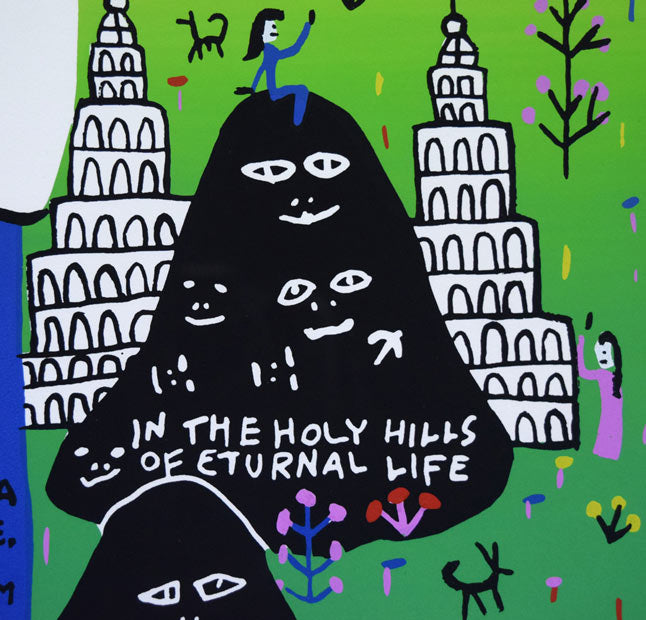 ハワード・フィンスター「Baby Elvis」シルクスクリーン版画 拡大画像5