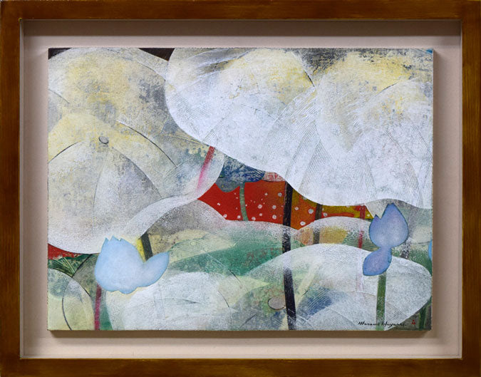 林正己「秋」油絵・P8号