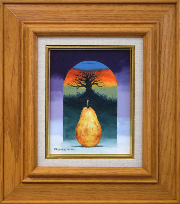 細谷地東太「静物画」油絵・F0号