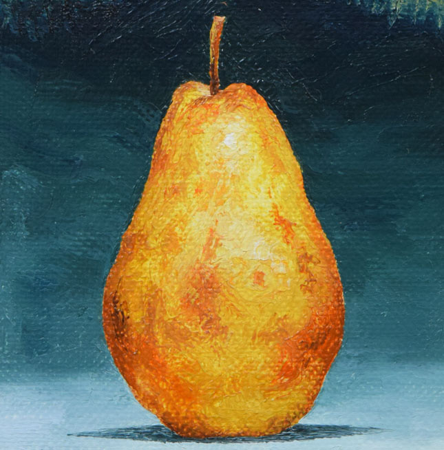 細谷地東太「静物画」油絵・F0号 拡大画像2