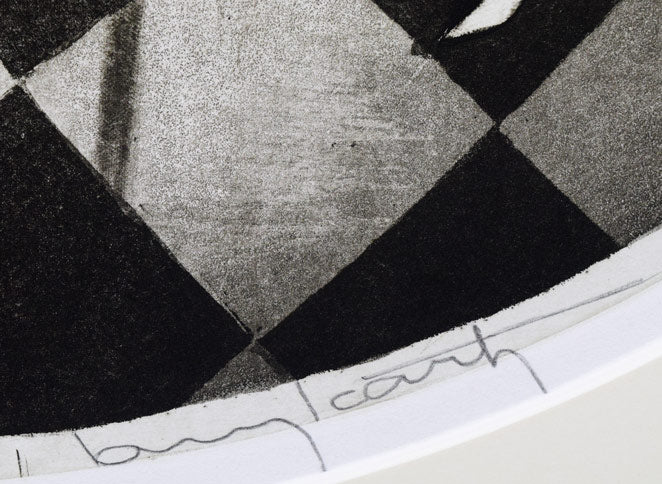 ルイ・イカール「陽気ないたずら」銅版画(エッチング)・1927年作 本人直筆鉛筆サイン拡大画像