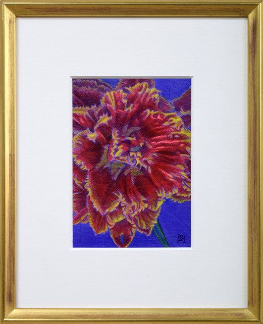 稲垣考二「花」アクリル画