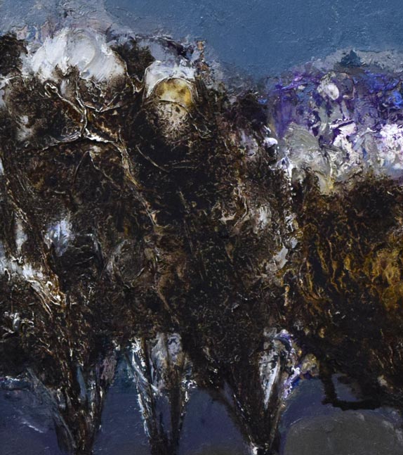 稲垣昌紀「マドリッドの街(スペイン)」油絵・P6号 拡大画像1